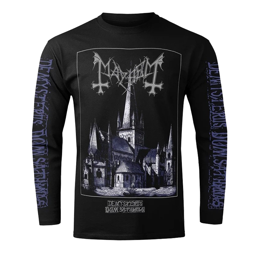 Crossfit Mayhem - 3D-gedrucktes Herren-Langarm-T-Shirt Black Metal MAYHEM Band