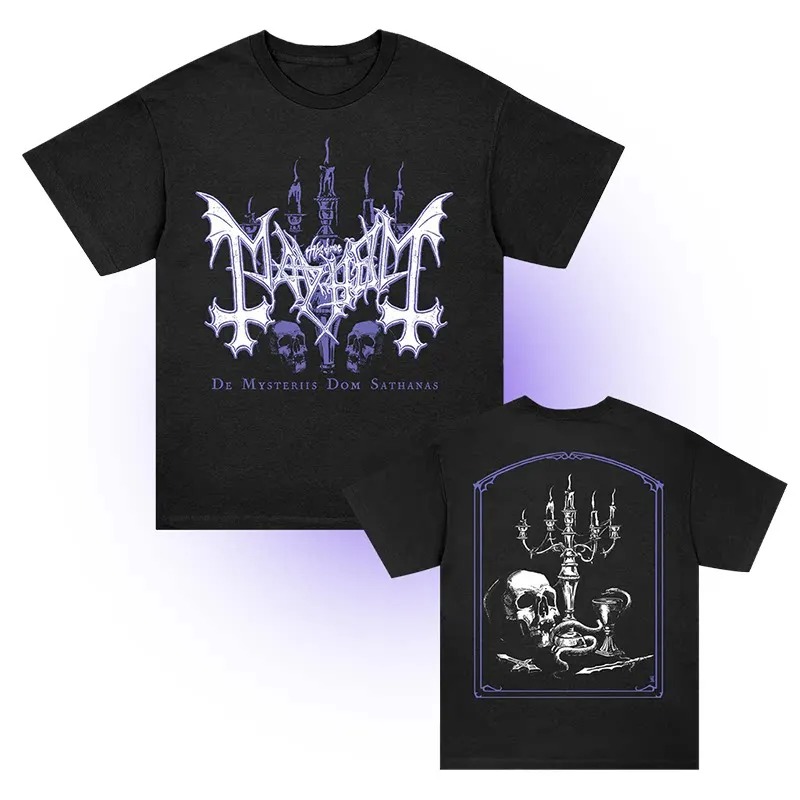 Crossfit Mayhem - Mayhem Norwegian Band T-Shirt Black Metal