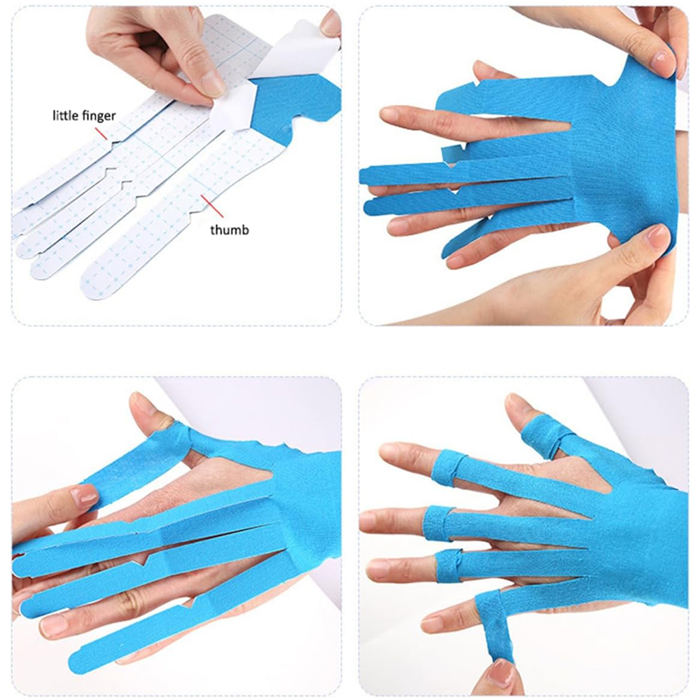 5-teiliges vorgeschnittenes Ki – Finger Tape Athletic Bewertung und Preis